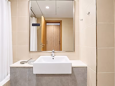 FURNISHED 1BR + OFFICE | VIVA BAHRIYA | BILLS INCL