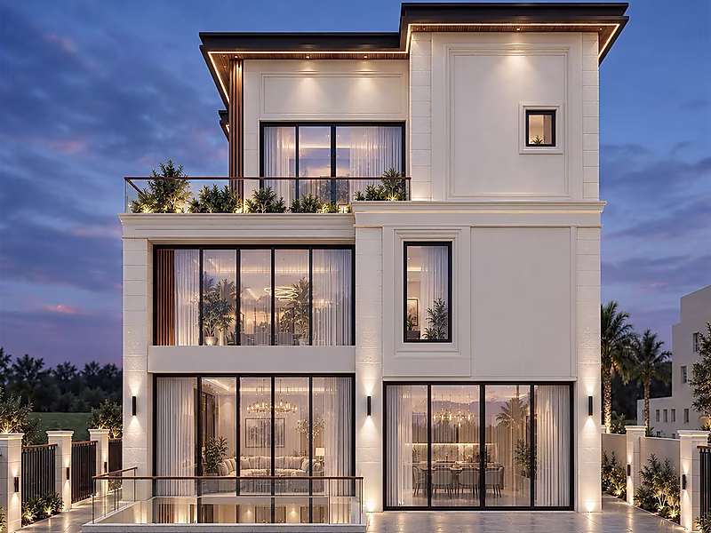 Luxury 5BR+Maid Villa with Private Pool & Penthouse | Standalone Villas, Huzoom | Unfurnished | Off-Plan - Photo 18