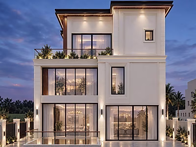 Luxury 5BR+Maid Villa with Private Pool & Penthouse | Standalone Villas, Huzoom | Unfurnished | Off-Plan
