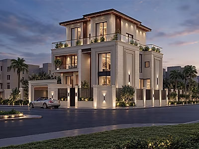Luxury 5BR+Maid Villa with Private Pool & Penthouse | Standalone Villas, Huzoom | Unfurnished | Off-Plan