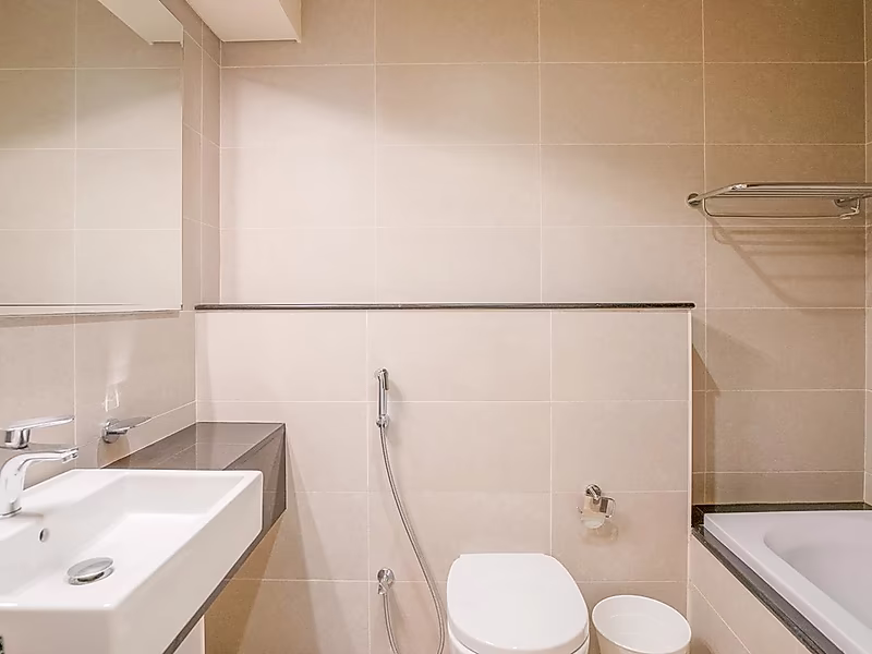 Premium 1BR | High Floor | Full Sea View | DAMAC Waterfront - Photo 8