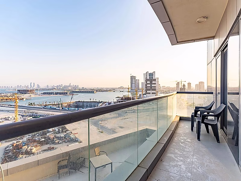 Premium 2BR | High Floor | Full Sea View | DAMAC Waterfront - Photo 6