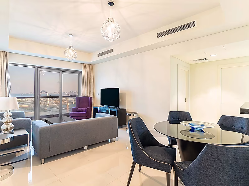 Premium 2BR | High Floor | Full Sea View | DAMAC Waterfront - Photo 8