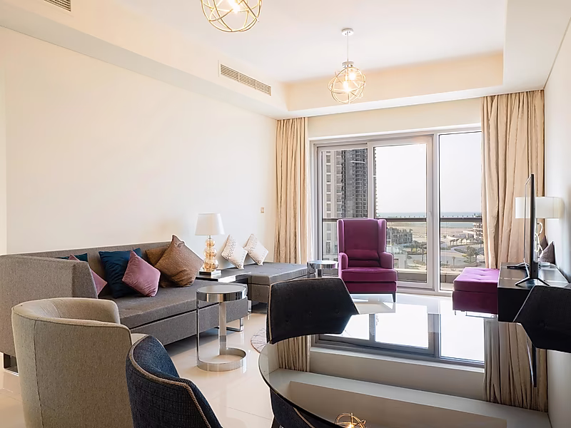 Spacious 1BR | Private Beach Access | Lusail Waterfront - Photo 1