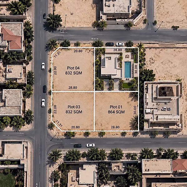 864 SQM Premium Residential Plot for Sale in Al Rayyan | Exclusive Opportunity to Develop a Luxury Villa - Photo 2