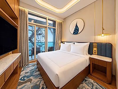 2BR FURNISHED | PARTIAL SEA VIEW & BALCONY | 1 MONTH FREE