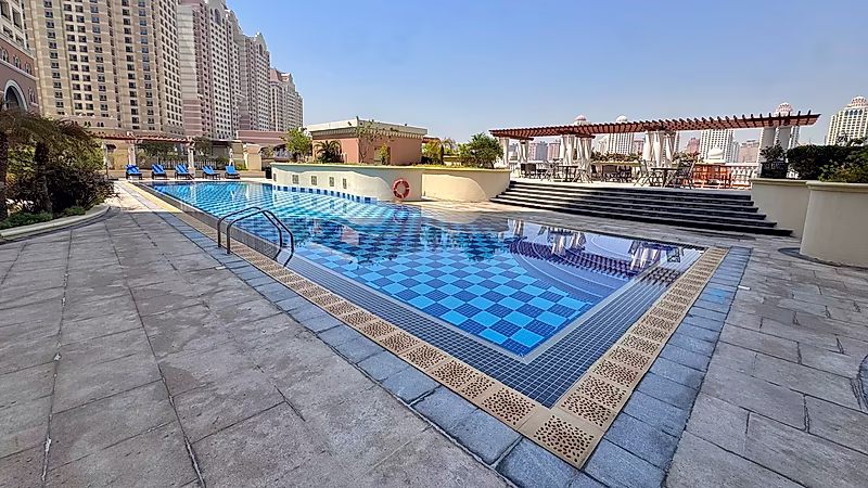 1 BED SEMI FURNISHED | THE PEARL | 1 MONTH FREE - Photo 7