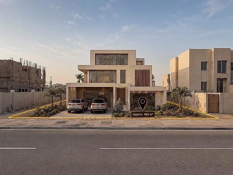 أرض سكنية مميزة بمساحة 480 م² | حزم لوسيل - Photo 5