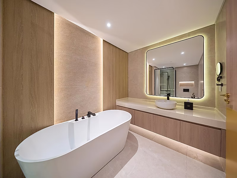 Luxury 2BR Retreat | Sophisticated Design | Resale - Photo 9