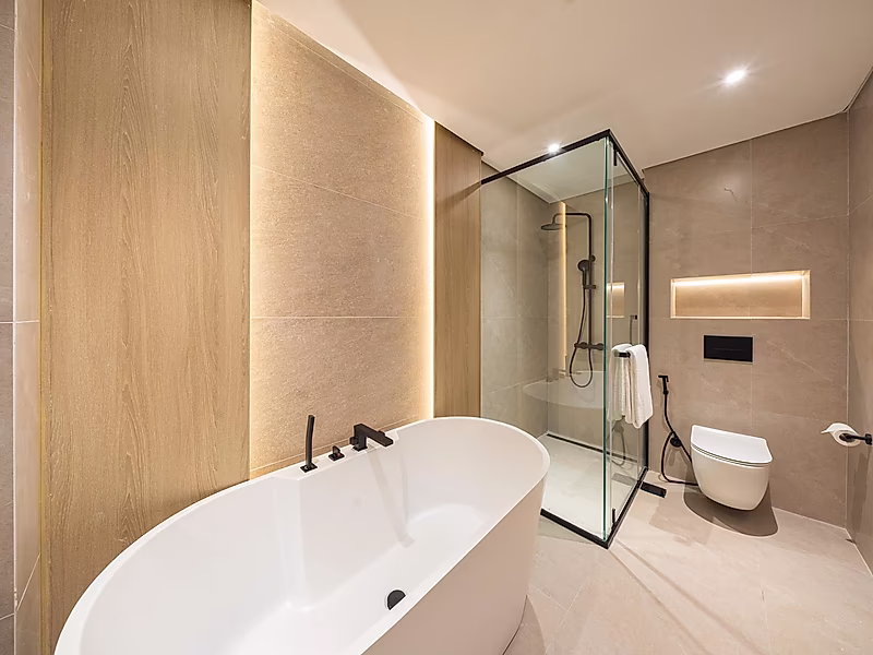 Luxury 2BR Retreat | Sophisticated Design | Resale - Photo 14