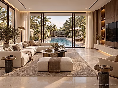 4BR Villas with Pool in Huzoom