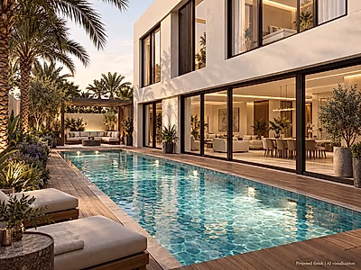 4BR Villas with Pool in Huzoom