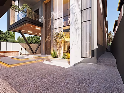 4BR Villas with Pool in Huzoom