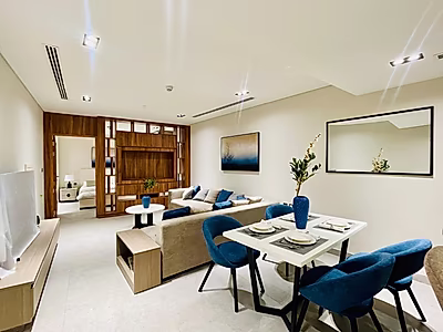 BRAND-NEW FURNISHED STUDIO CONVERTED TO 1-BEDROOM | PREMIUM AMENITIES