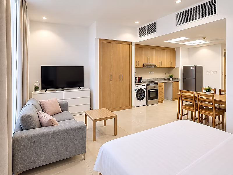 Investor Alert: 48 sqm Studio in Fox Hills | Prime Layout, Huge Balcony - Photo 1