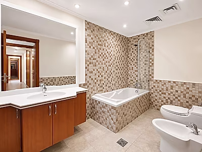 AMAZING 3BR + MAID IN THE PEARL WITH BALCONY