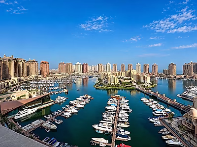 AMAZING 3BR + MAID IN THE PEARL WITH BALCONY
