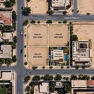 أرض سكنية مميزة بمساحة 864 م² للبيع في الريان | فرصة حصرية لتطوير فيلا فاخرة