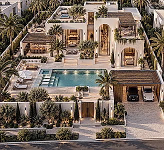 4 أراضي مميزة للبيع في الريان | فرصة لتطوير 4 فلل فاخرة