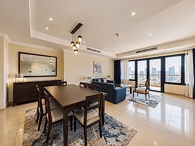 EXECUTIVE 3-BEDROOM | FURNISHED | PORTO ARABIA | THE PEARL