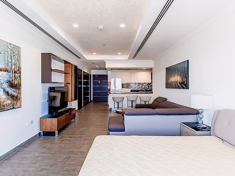 FULLY FURNISHED STUDIO IN PORTO ARABIA | THE PEARL - Photo 1