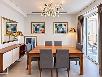 FURNISHED 3-BEDROOM+MAIDS  | BILLS IN | SEA VIEW | BALCONIES | PEARL