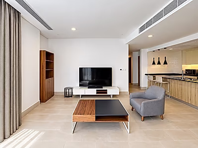FURNISHED 3-BEDROOM+MAIDS  | BILLS IN | SEA VIEW | BALCONIES | PEARL