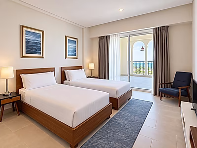 FURNISHED 3-BEDROOM+MAIDS  | BILLS IN | SEA VIEW | BALCONIES | PEARL