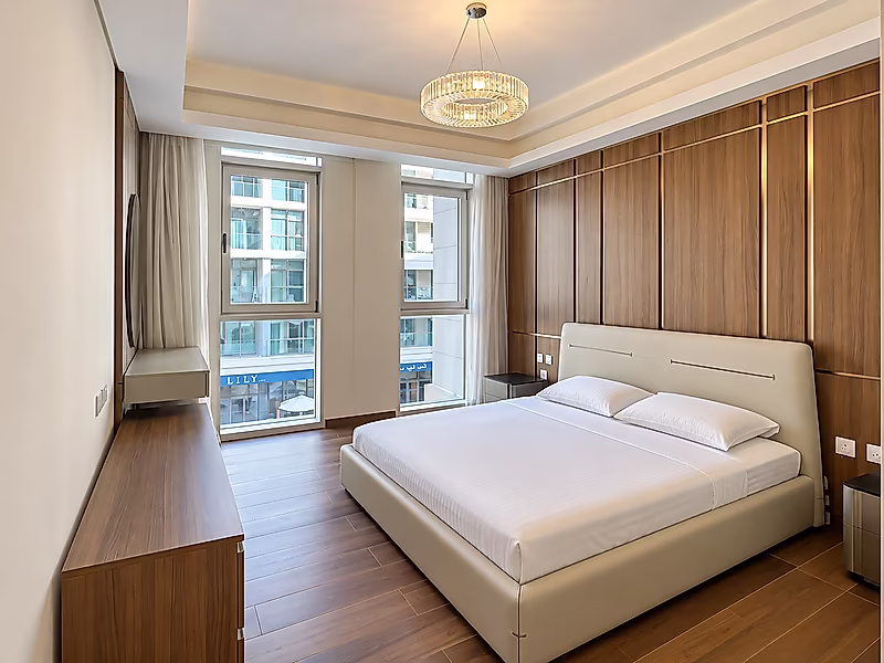 شقة غرفة نوم واحدة | مفروشة بالكامل | جديدة بالكامل | كريستال 3 – جزيرة جيوان | إطلالة بحرية رائعة - Photo 3