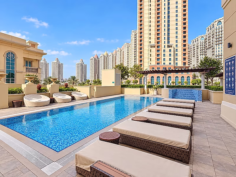 STUNNING SEMI FURNISHED STUDIO IN THE PEARL - Photo 5