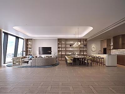 Sleek 1BR Apartment | Sophisticated Amenities