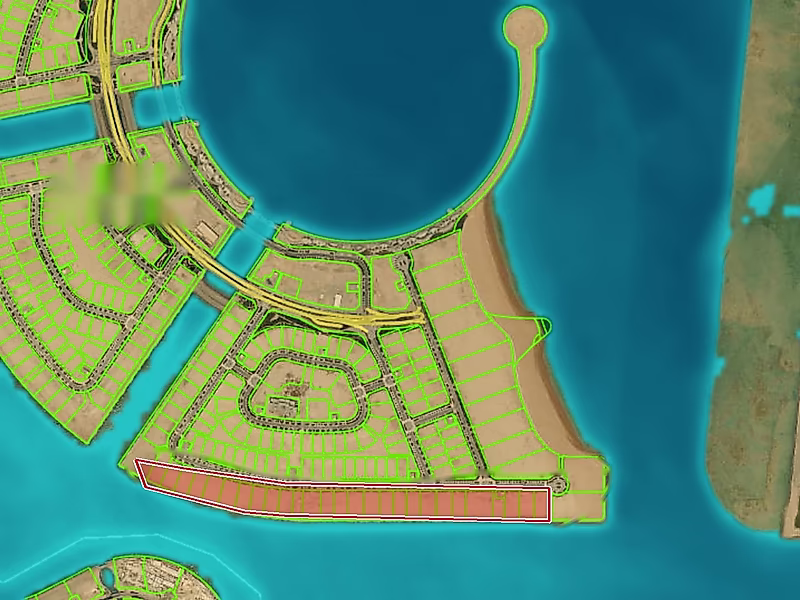 Ultra Premium Private  Beach Villa Plot in Qetaifan Island - Photo 1
