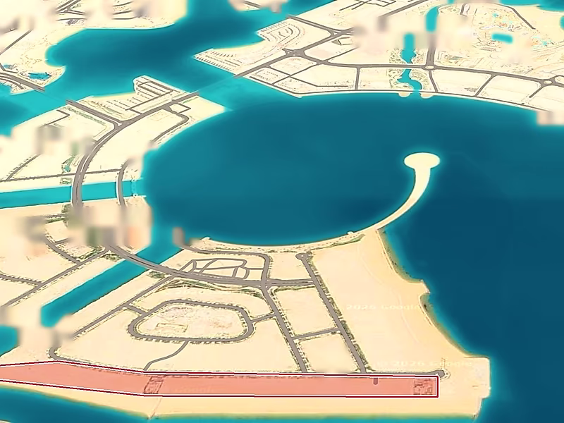 Ultra Premium Private  Beach Villa Plot in Qetaifan Island - Photo 4