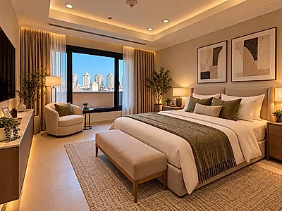 HOT DEAL 3BEDROOMS + MAID MARINA VIEW PORTO ARABIA