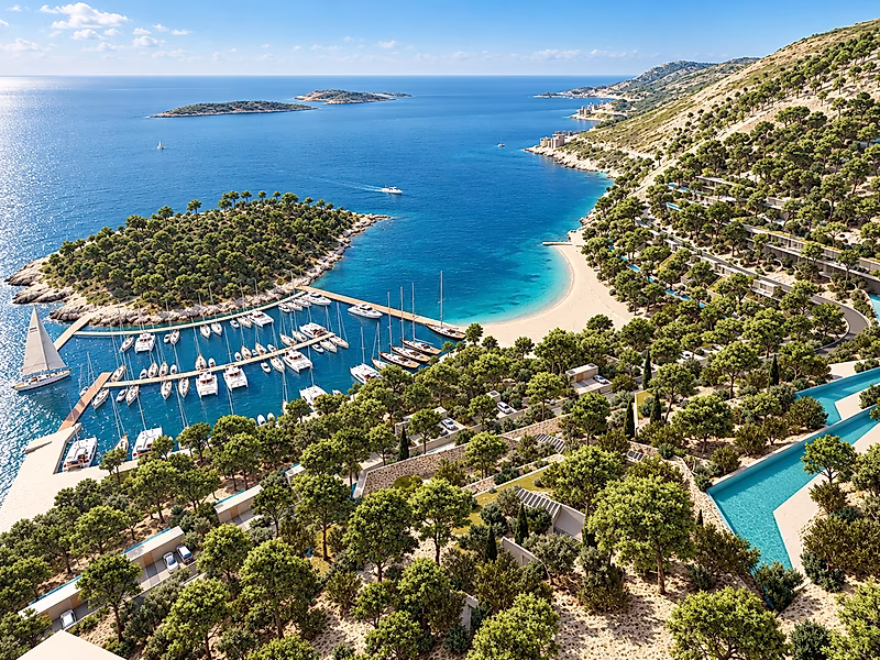 Exclusive 45,000+ SQM Island Development | Approved 5-Star Resort, Yacht Marina & 50 Villas | Korčula, Croatia - Photo 1