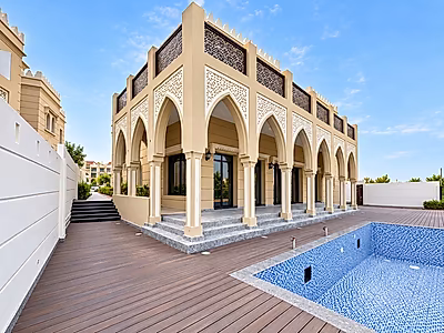 Ultra-Luxury Brand-New Beach Access Villa | The Pearl Island | 1,542 SQM
