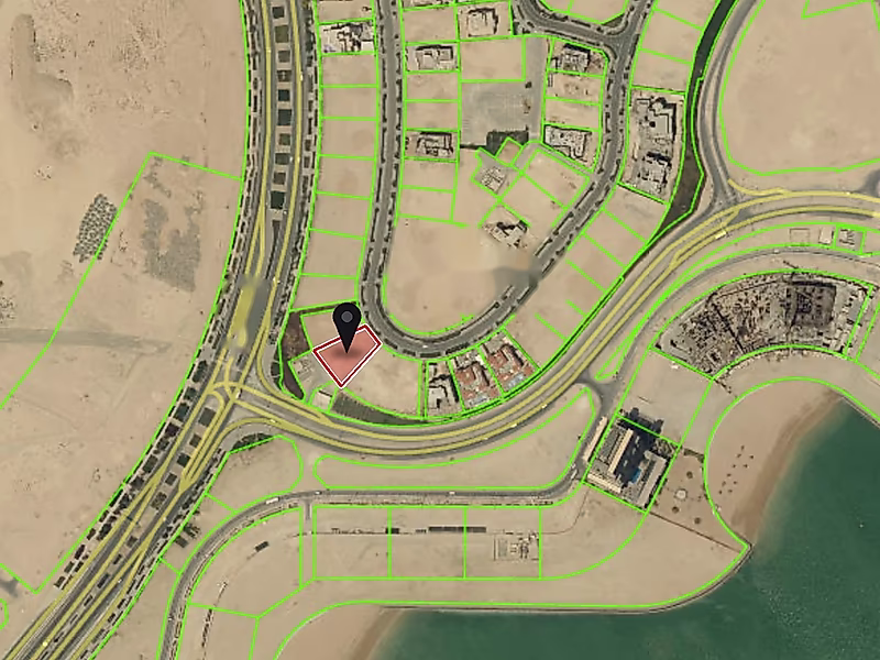 1486 Sqm Prime Villa Plot in Lusail Waterfront District - Photo 1