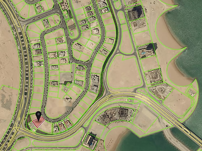 1486 Sqm Prime Villa Plot in Lusail Waterfront District - Photo 3
