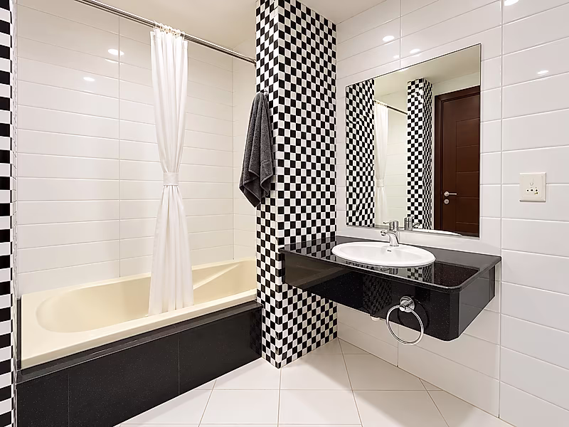 SLEEK 1-BEDROOM APARTMENT | MODERN ELEGANCE - Photo 10