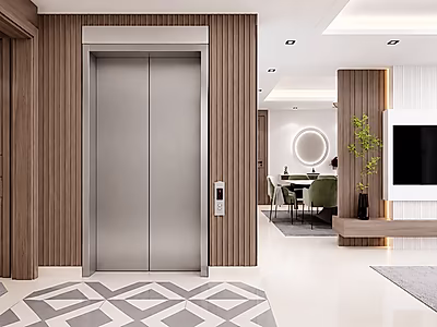 منزل أنيق بثلاث غرف نوم مع تصميم مفتوح
