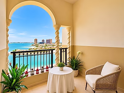UNBEATABLE SEA VIEWS | STUDIO WITH BALCONY | PEARL