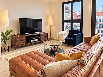 COZY DETAILED 1BED FF APARTMENT| QANAT QUARTIER