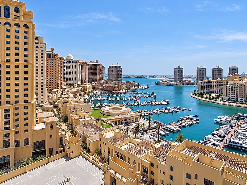 FURNISHED STUDIO HIGH FLOOR WITH MARINA VIEW | THE PEARL - Photo 4