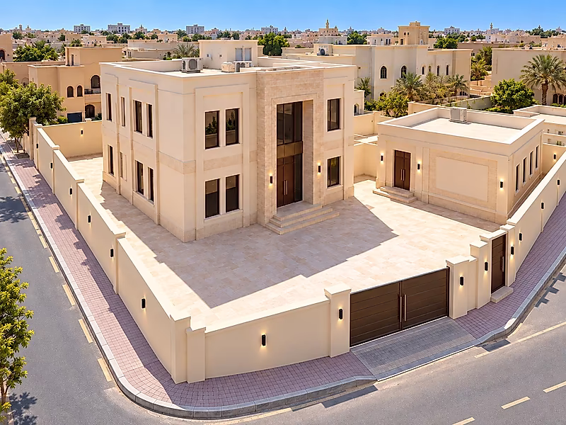 Corner 8BR Villa with Elevator | Onaiza - Photo 2