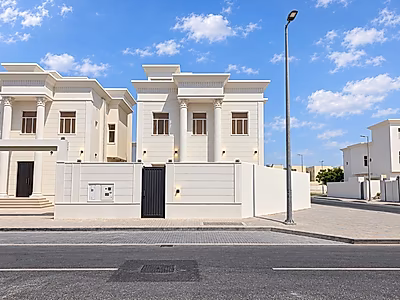 Corner 7BR Villa with Elevator & Terrace | Al Wukair