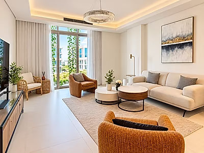 Furnished 1Bhk | Sea & Lusail Marina Views | Gewan Island