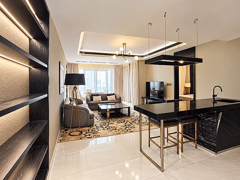 STUNNING FULLY FURNISHED 1BHK IN PORTO ARABIA - Photo 3
