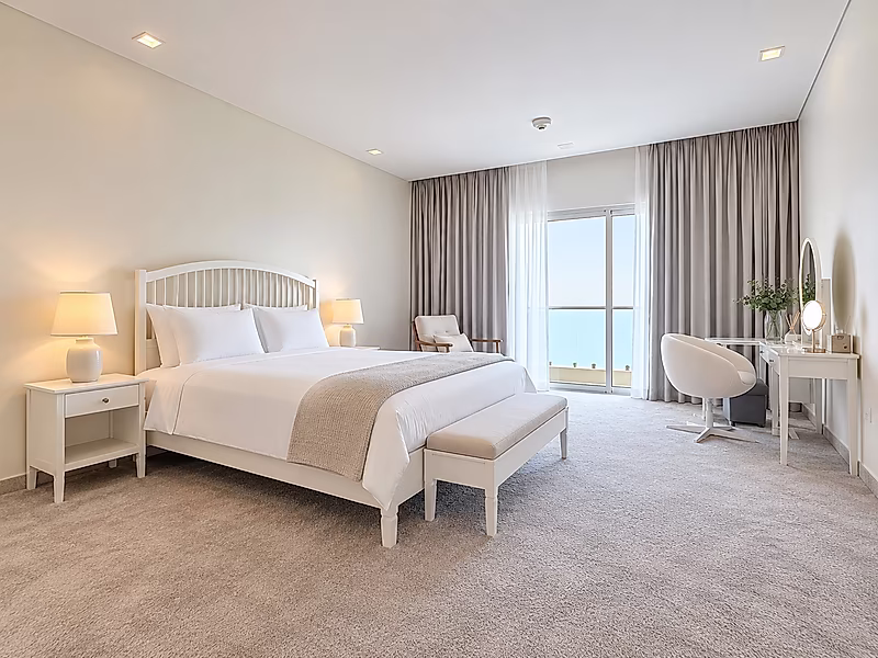 Spacious 1-Bedroom with Full Sea Views | Al Mutahidah - Photo 2