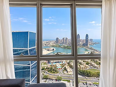 MAGNIFICENT SEA & PEARL VIEWS | 1BR
