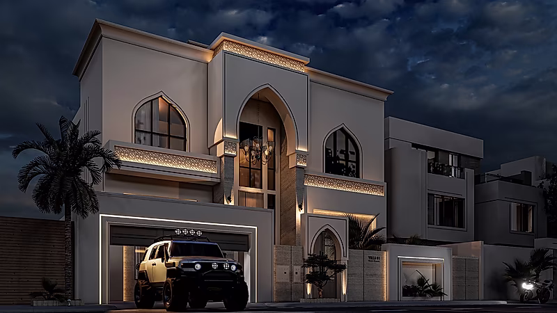 Unfinished 4BR Villa with Separate Majlis | Umm Salal - Photo 2